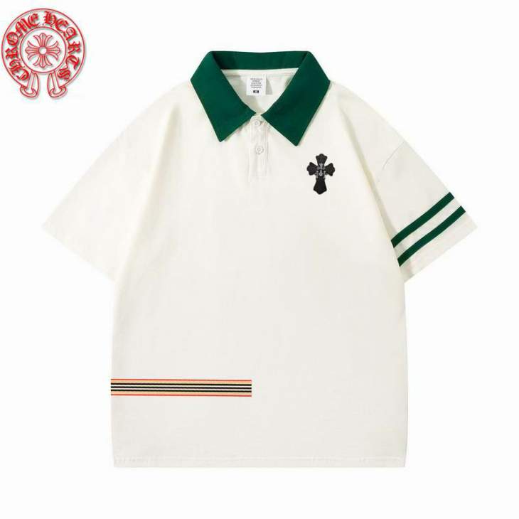 Picture of Chrome Hearts Polo Shirts Short _SKUChromeHeartsM-4XL12yr0928639